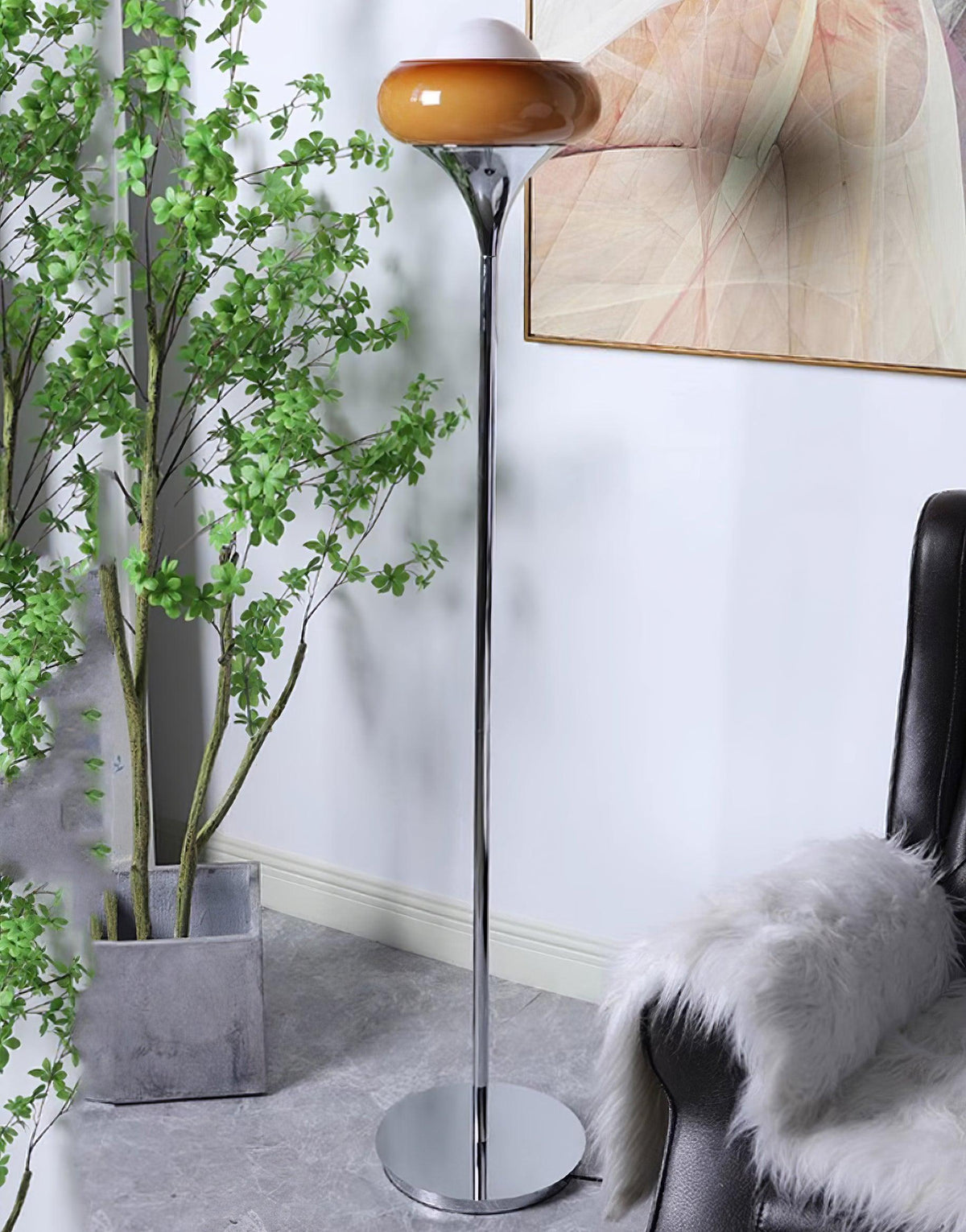 Lampa podłogowa kulista Venerin