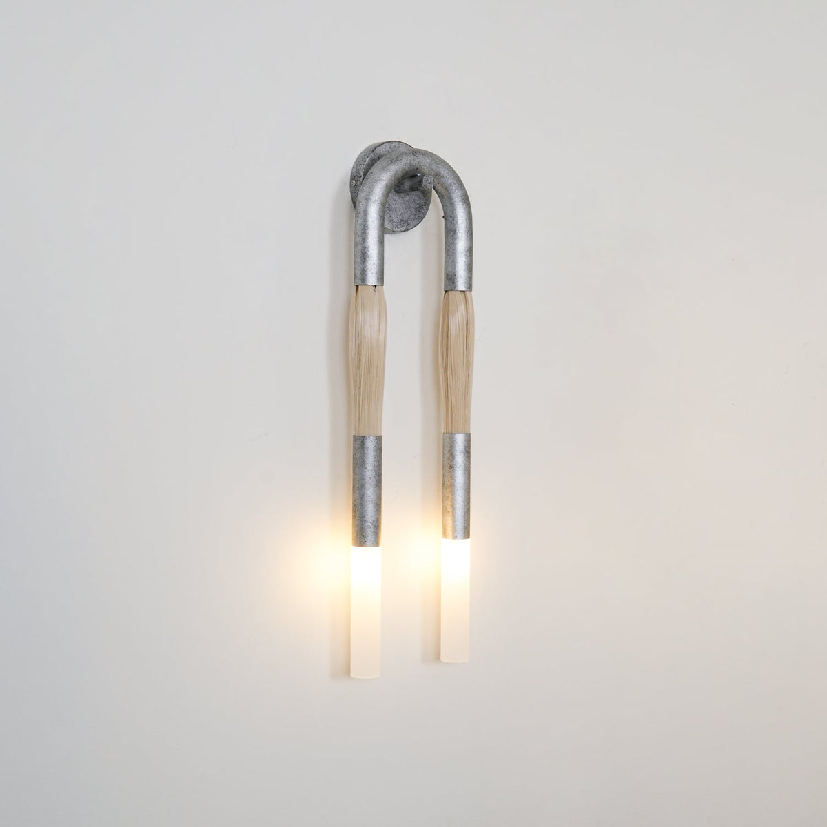 Horsehair Wall Lamp – detail 26