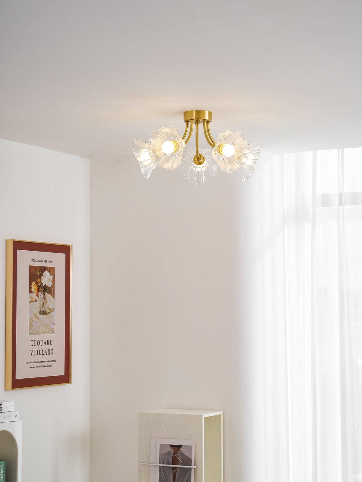 Kalin Flower Glass Ceiling Lamp – detail 29