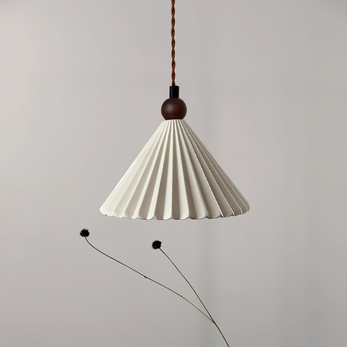 Lampa wisząca ryflowana Mirora