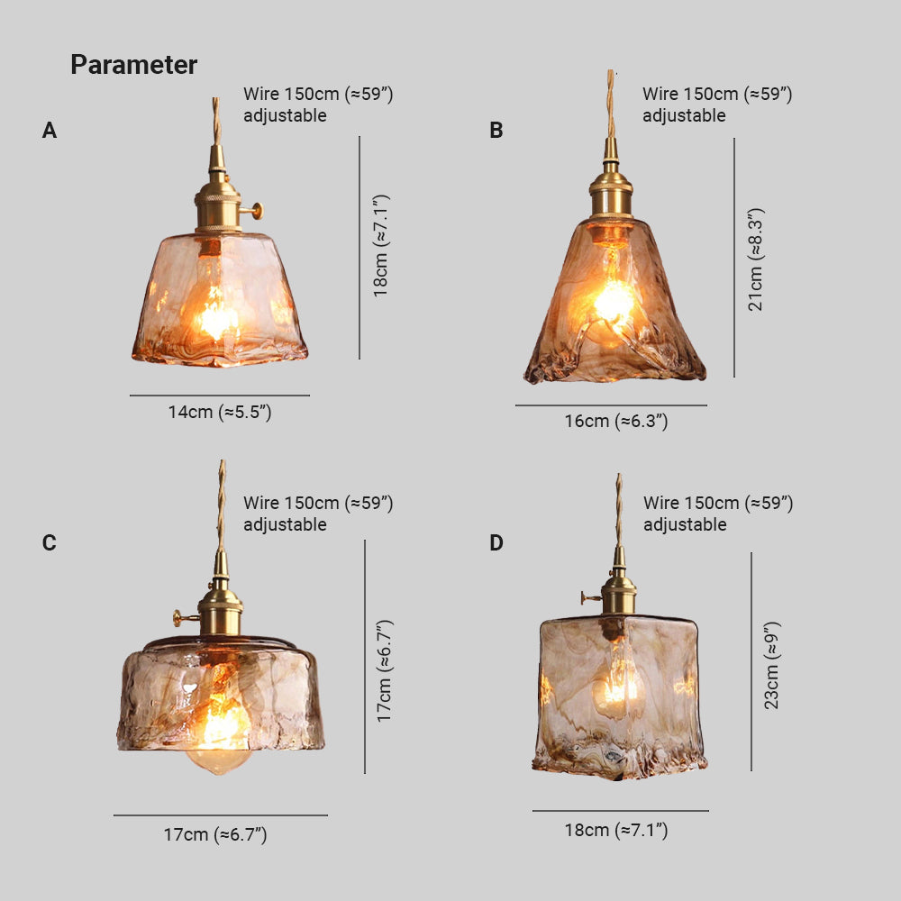 Lampa wisząca vintage Tormiik