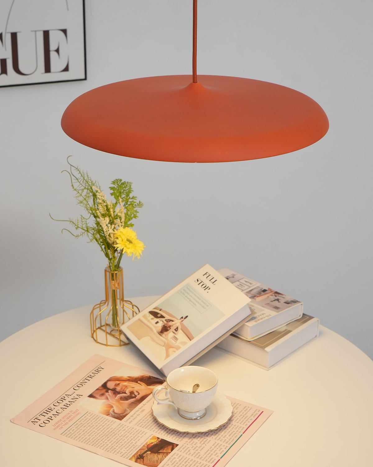 Lampa wisząca okrągła Avekek