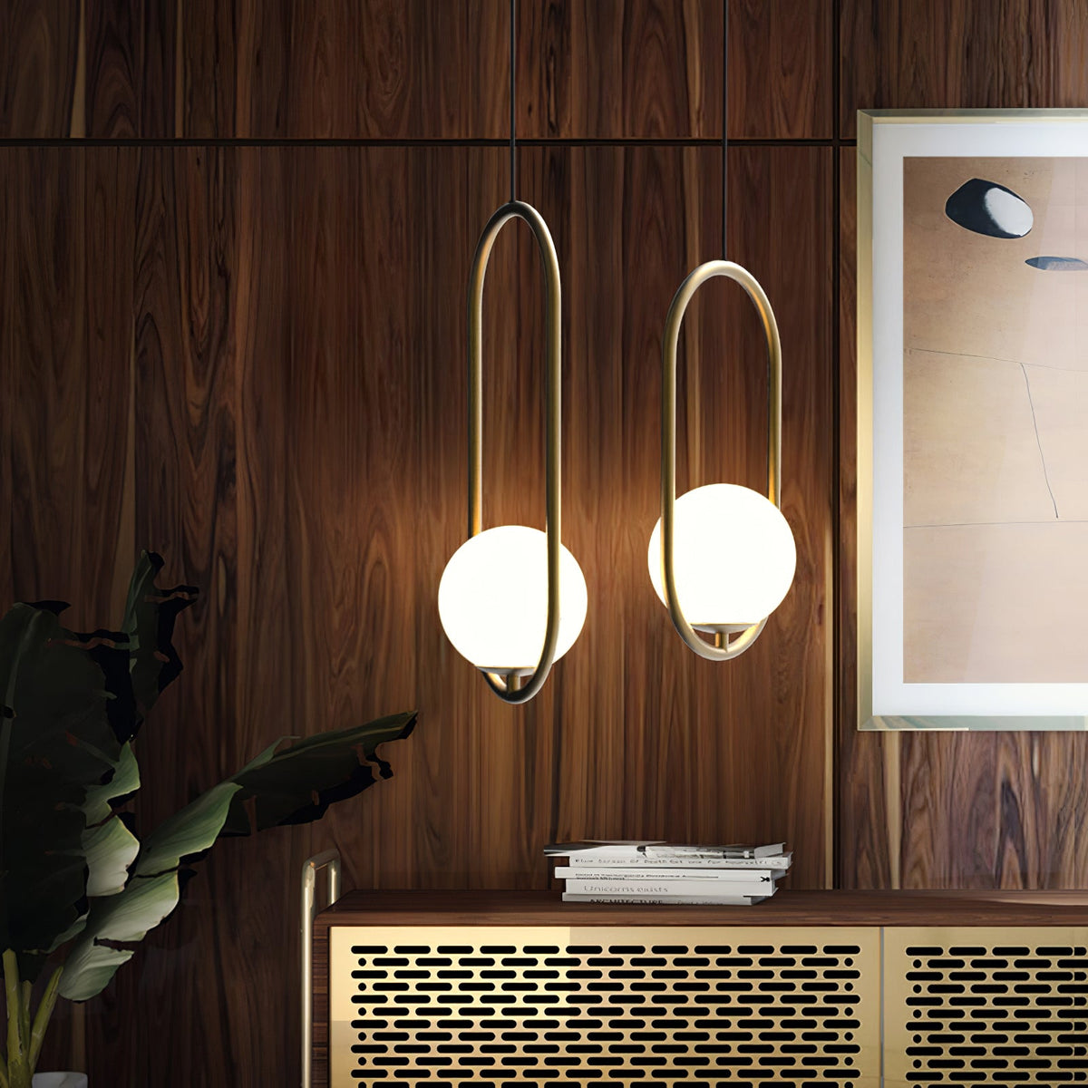 Lampa wisząca minimalistyczna Galara