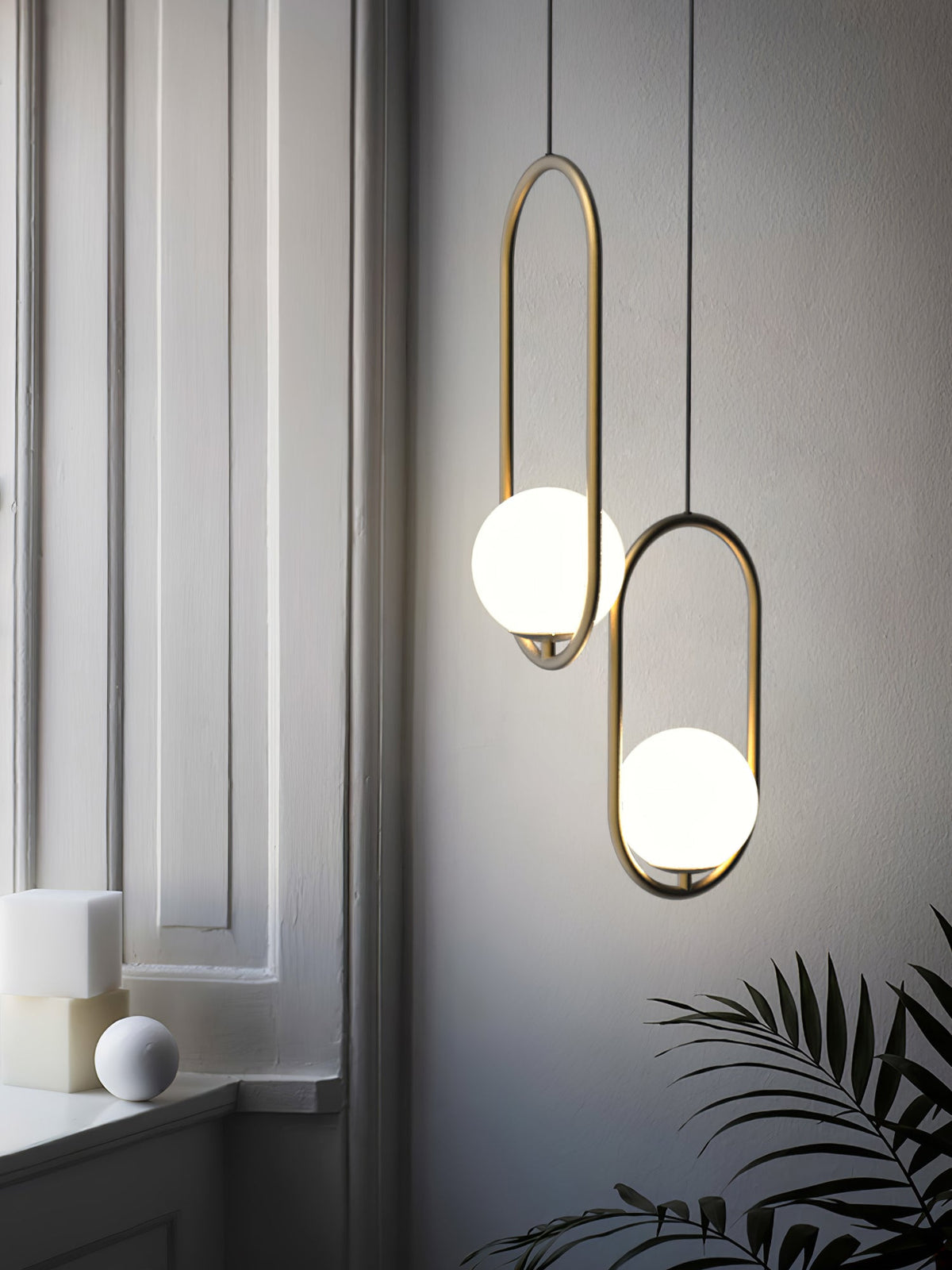 Lampa wisząca minimalistyczna Galara