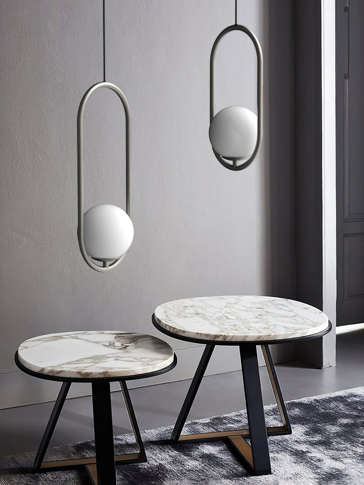 Lampa wisząca minimalistyczna Galara