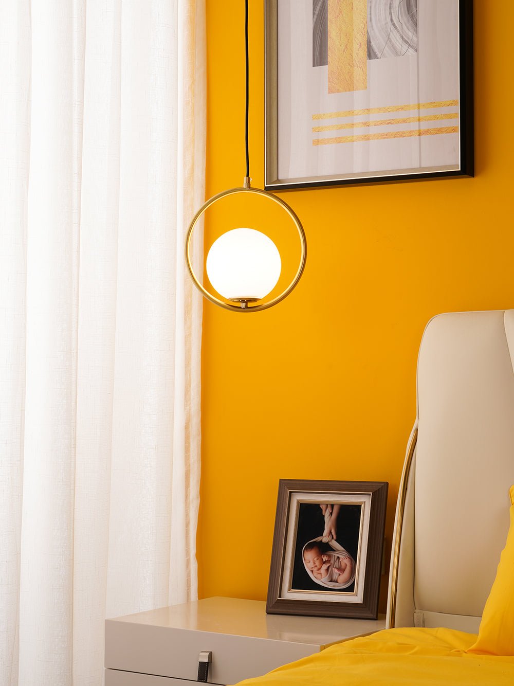 Lampa wisząca minimalistyczna Galara