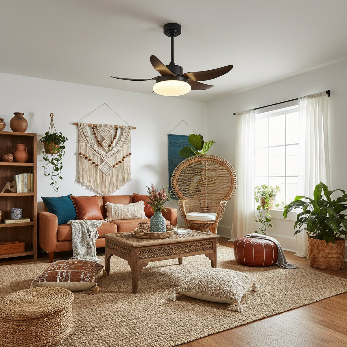 Moasis Ceiling Fan Light – detail 4