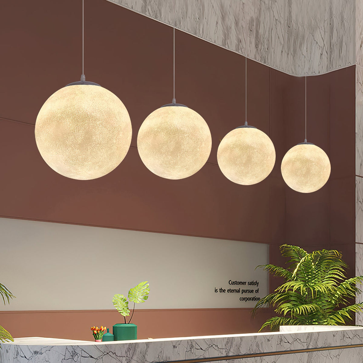 Lampa wisząca kula Galek