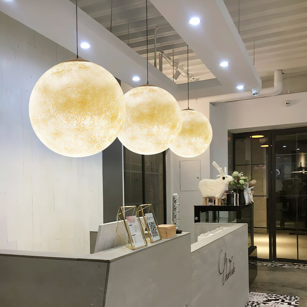 Lampa wisząca kula Galek
