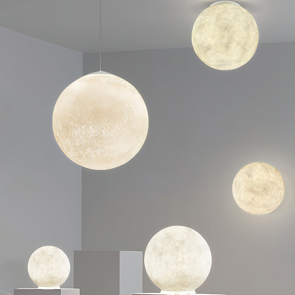 Lampa wisząca kula Galek