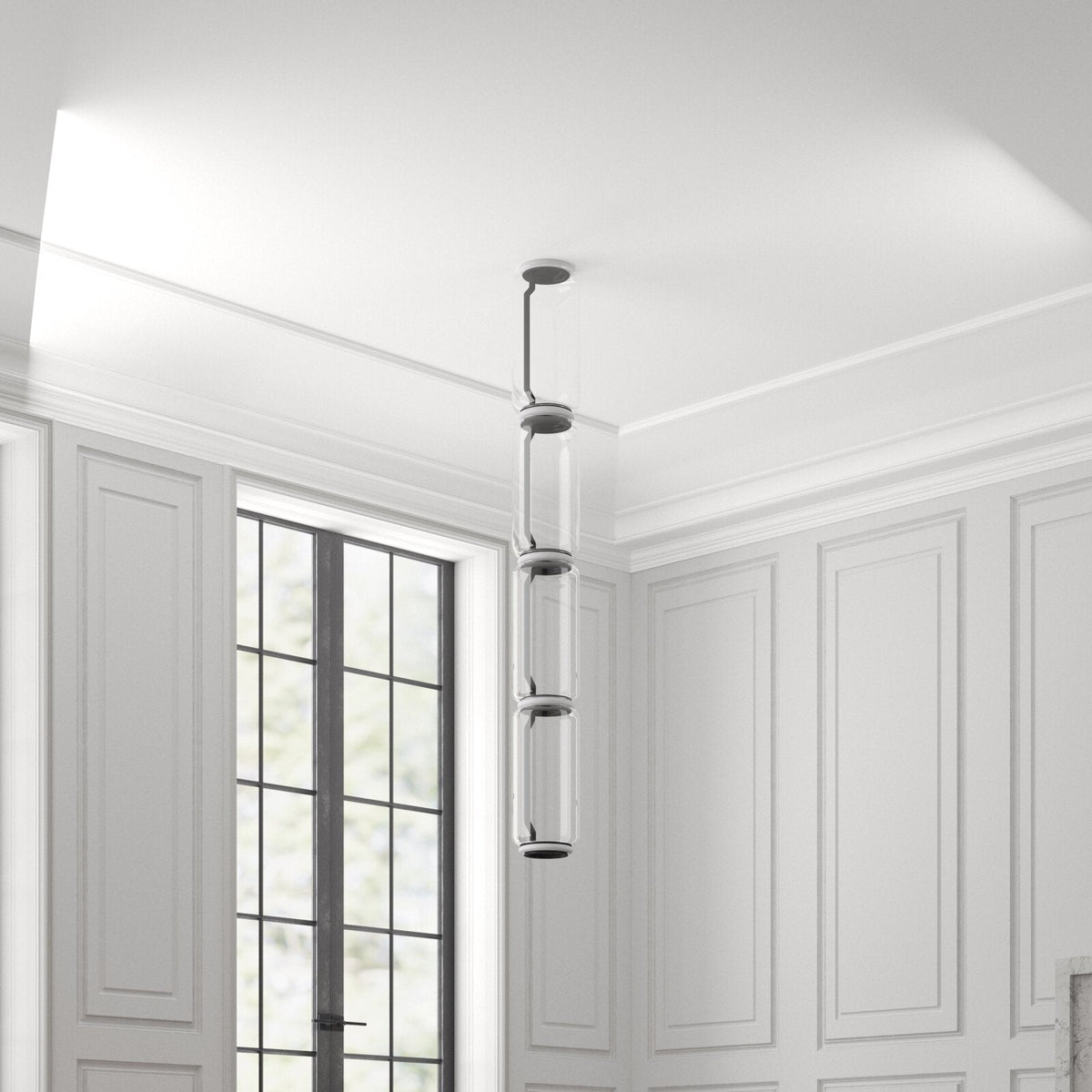 Lampa wisząca minimalistyczna Belvano