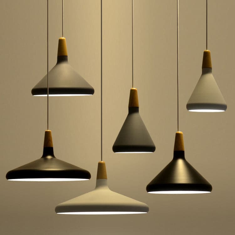 Lampa wisząca stożkowa Janena