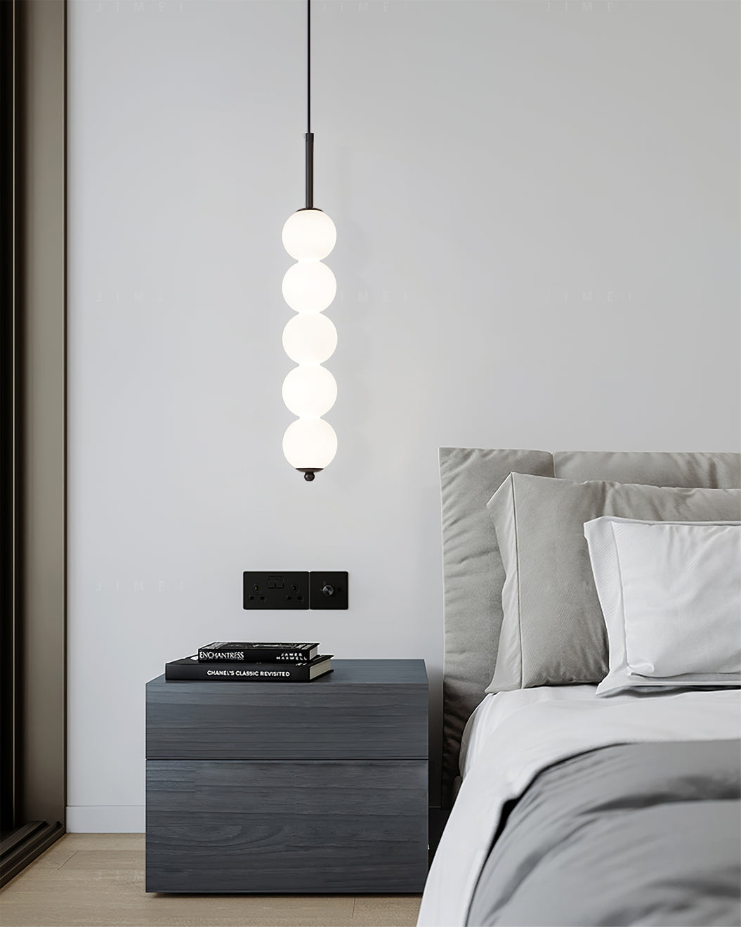 Lampa wisząca z kulami Milemir