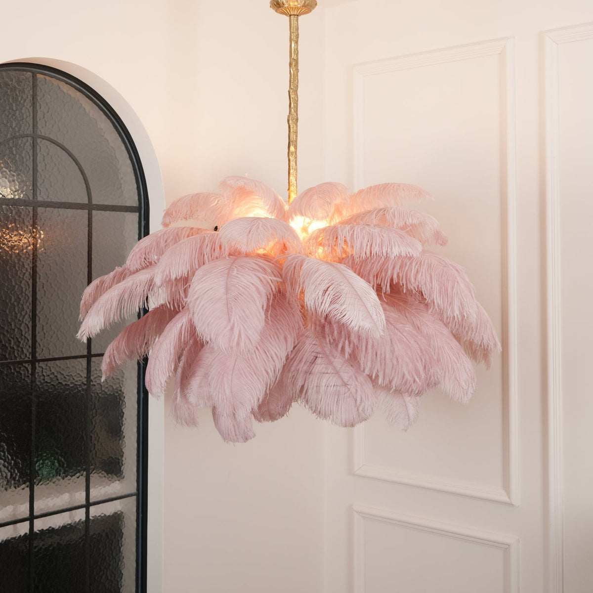 Ostrich Feather Chandeliers – detail 30