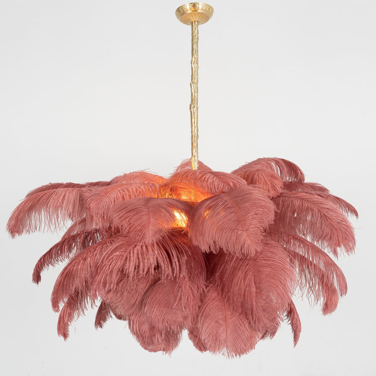 Ostrich Feather Chandeliers – detail 18