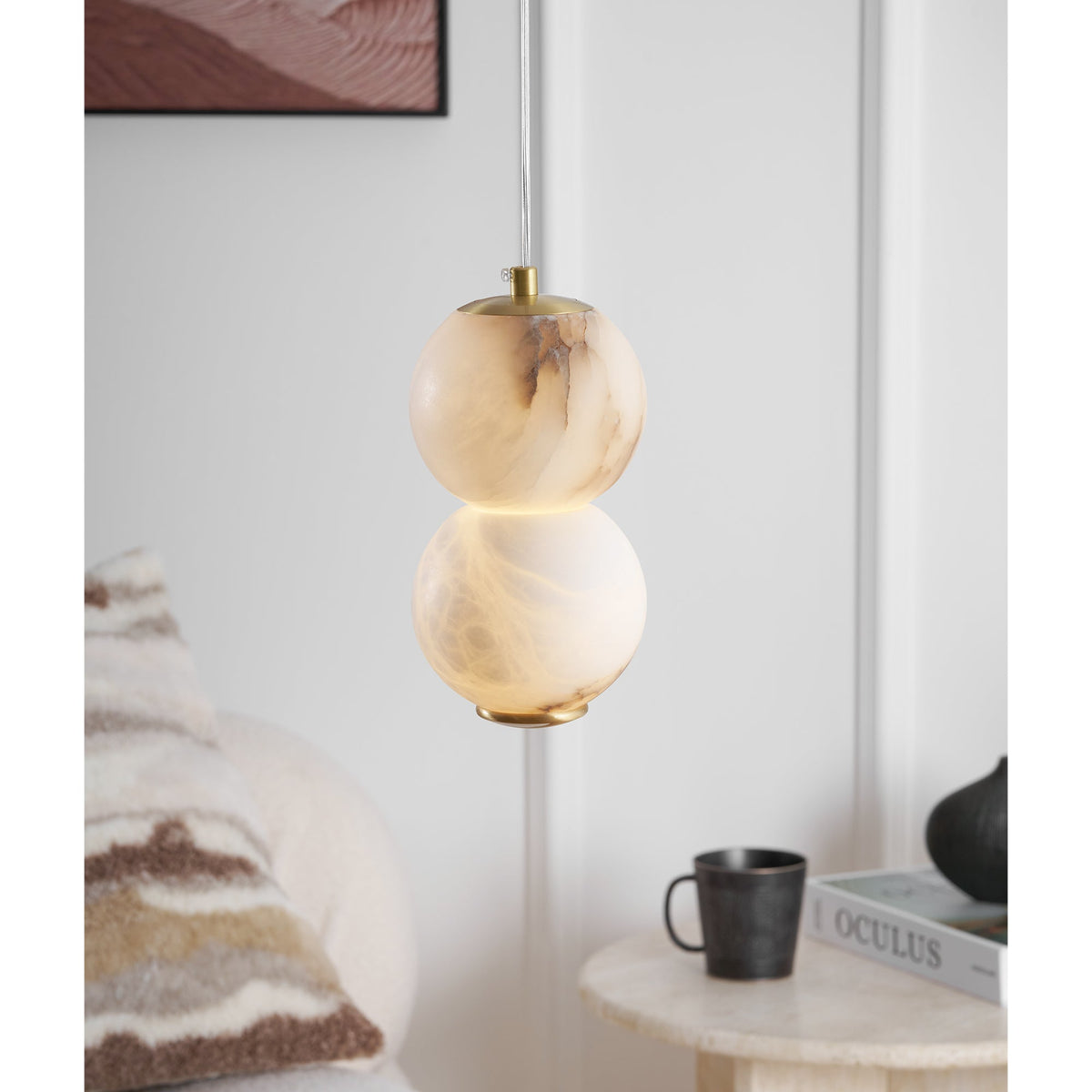 Lampa wisząca kulista Rotorski