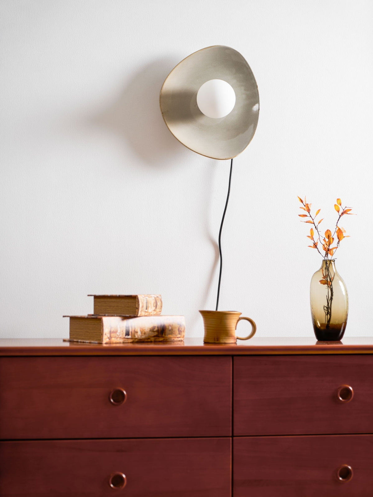 Pebble Disc Plug-in Wall Light – detail 13