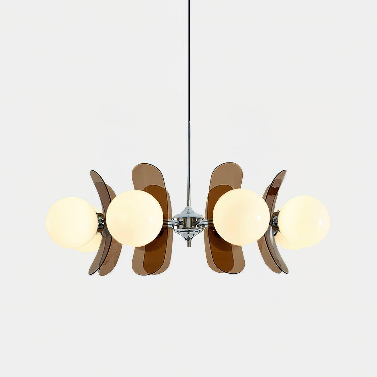 Żyrandol kwiatowy Zalin