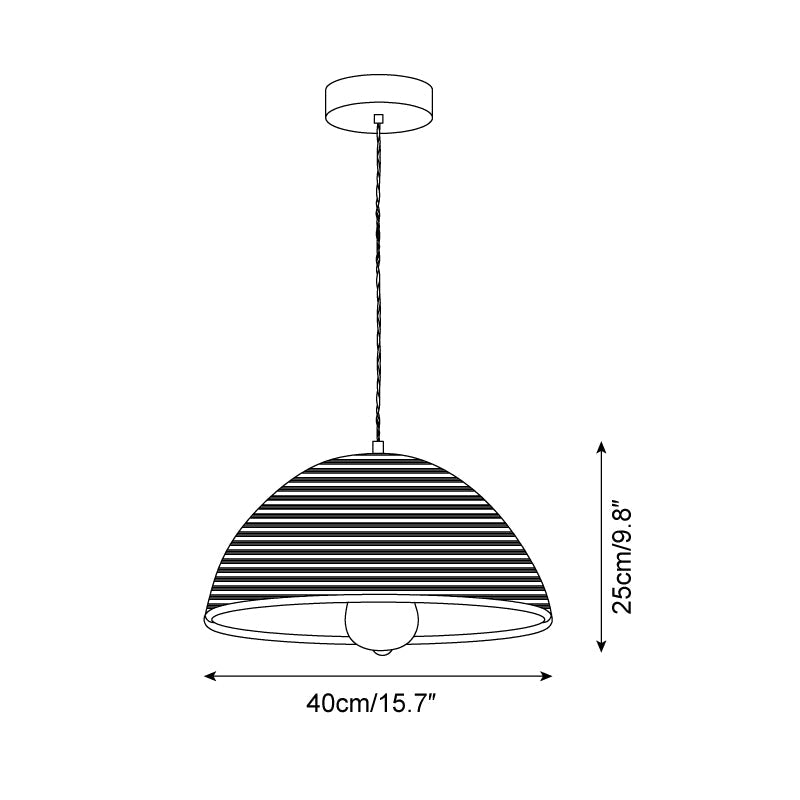 Rattan Shirley Pendant Lamp – detail 6