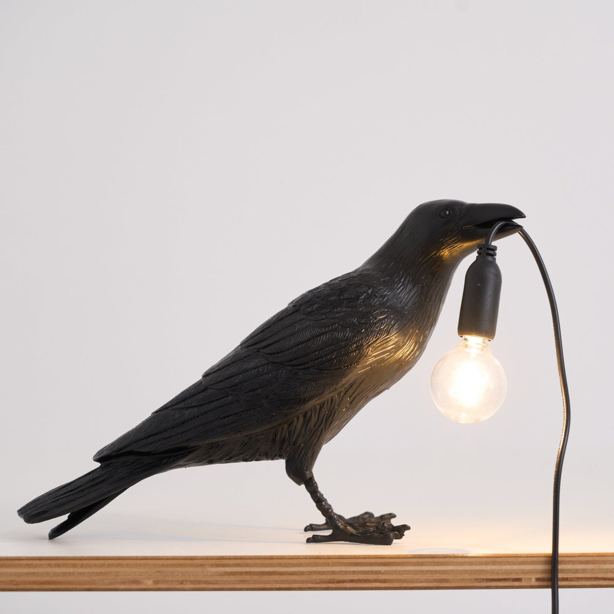 Raven Resin Table Lamp – detail 22