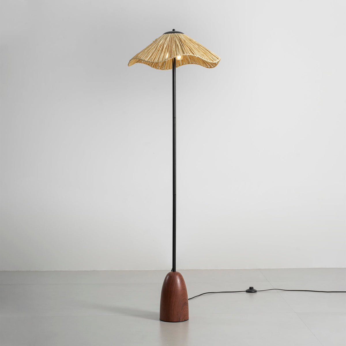 Lampa podłogowa retro Galrek