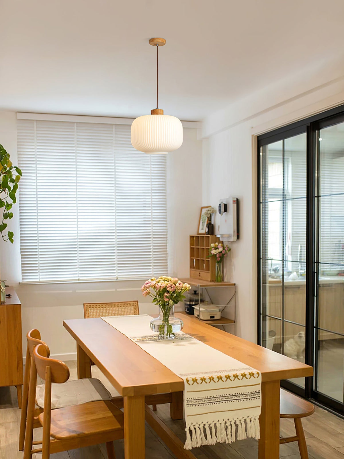 Lampa wisząca ryflowana Lesorro