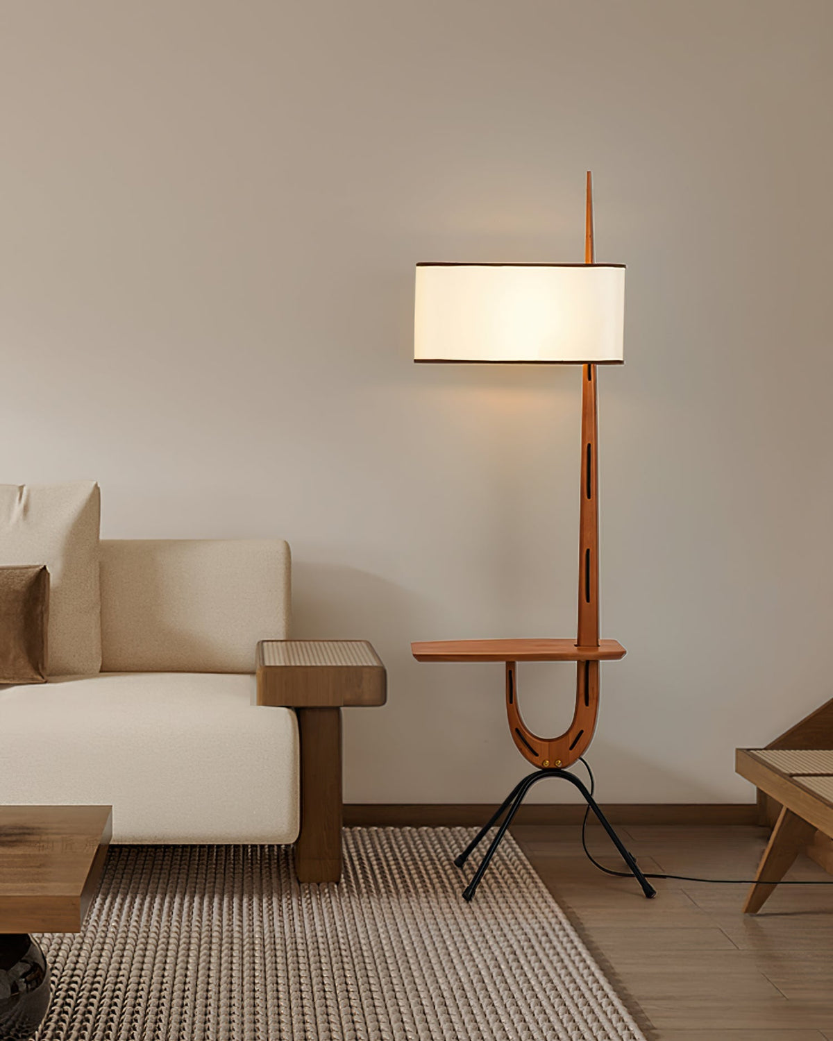 Lampa podłogowa vintage Janmi