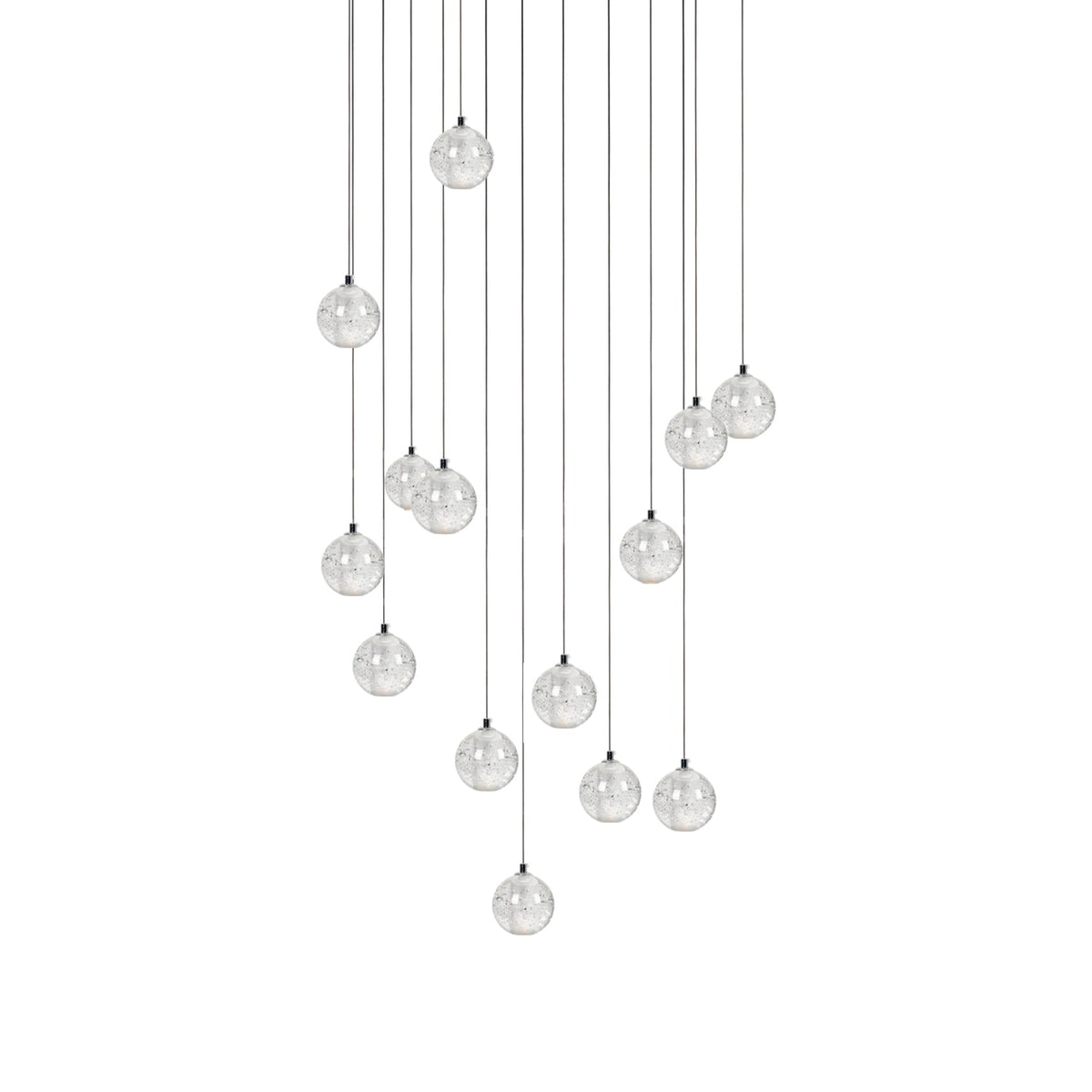 Crystal Bubbles Balls Pendant Lamp - Vakkerlight