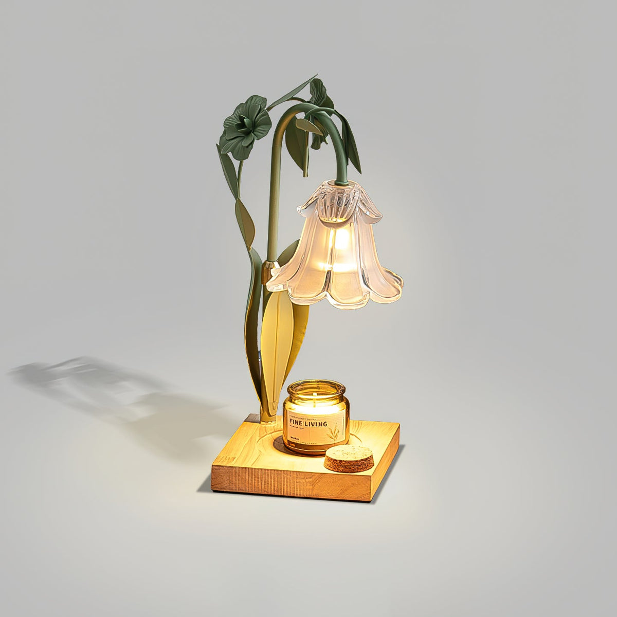 Lampa stołowa do świec Sorvanna