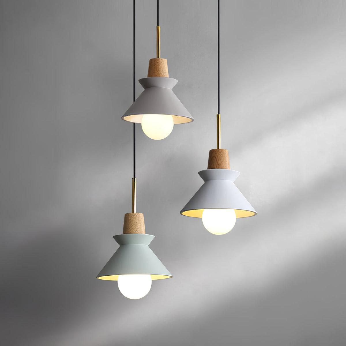 Lampa wisząca stożkowa Radeko