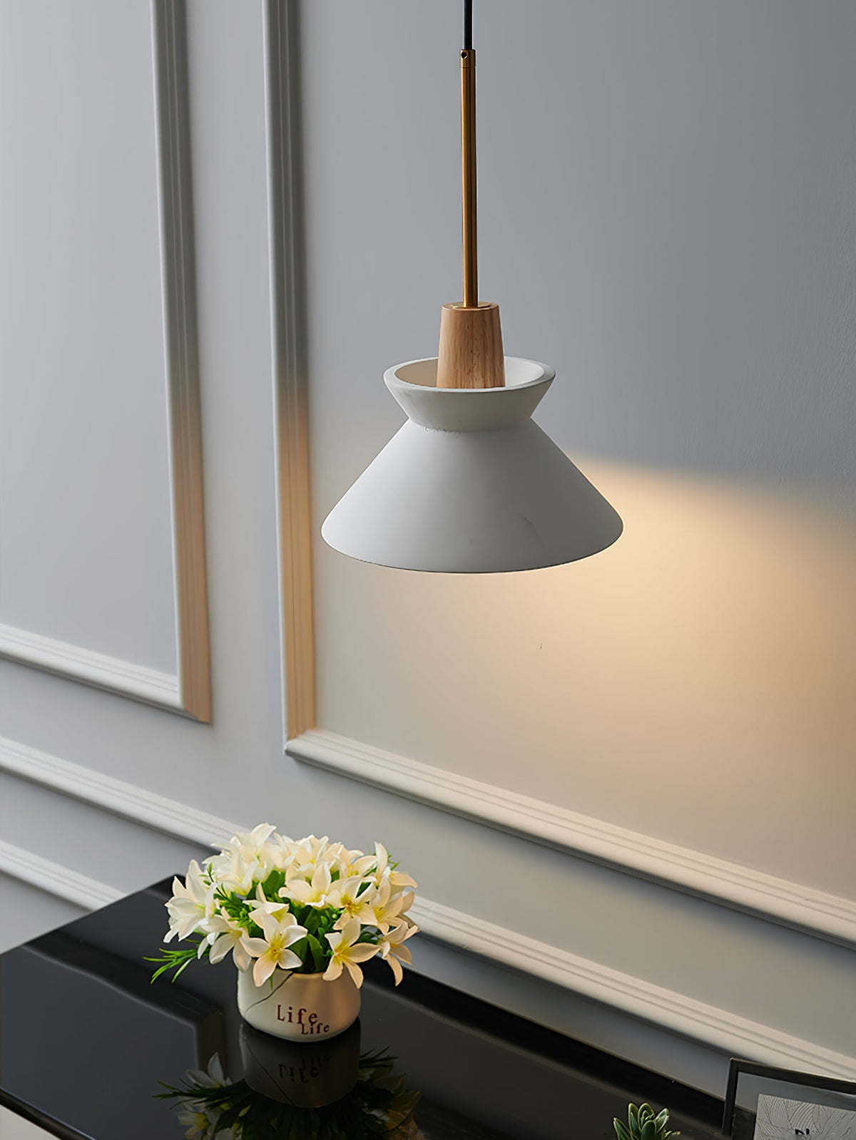 Lampa wisząca stożkowa Radeko