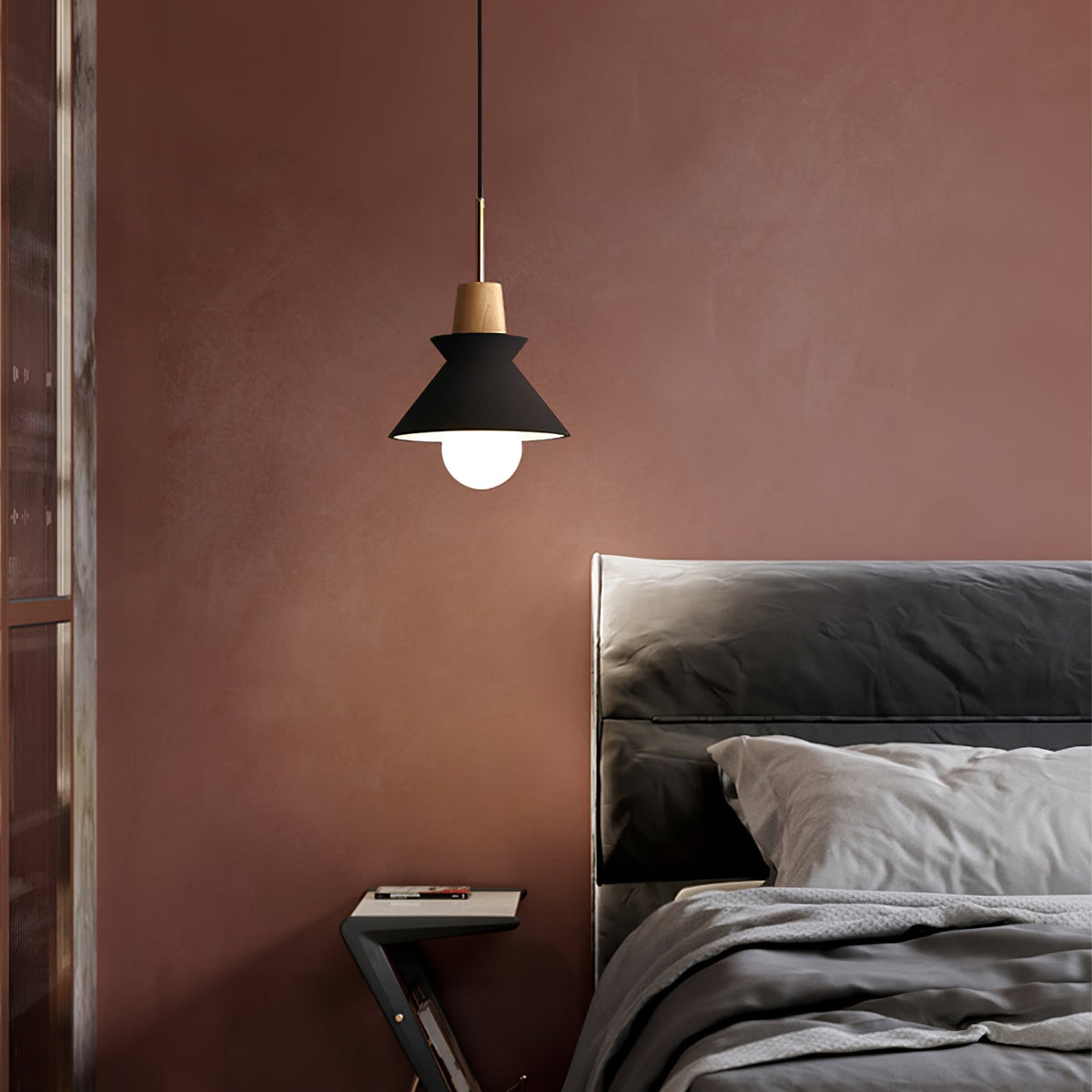 Lampa wisząca stożkowa Radeko