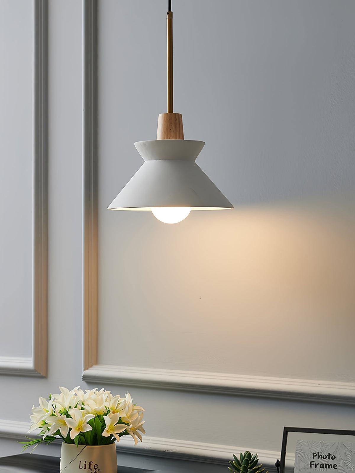 Lampa wisząca stożkowa Radeko