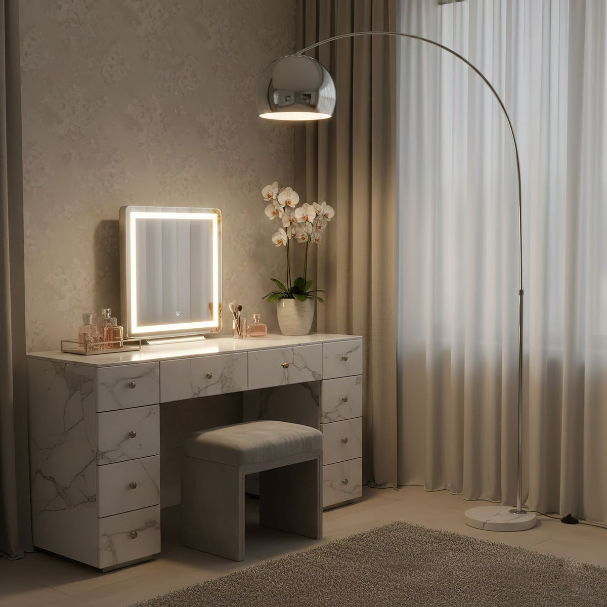 Sneedville Arched Floor Lamp – detail 3