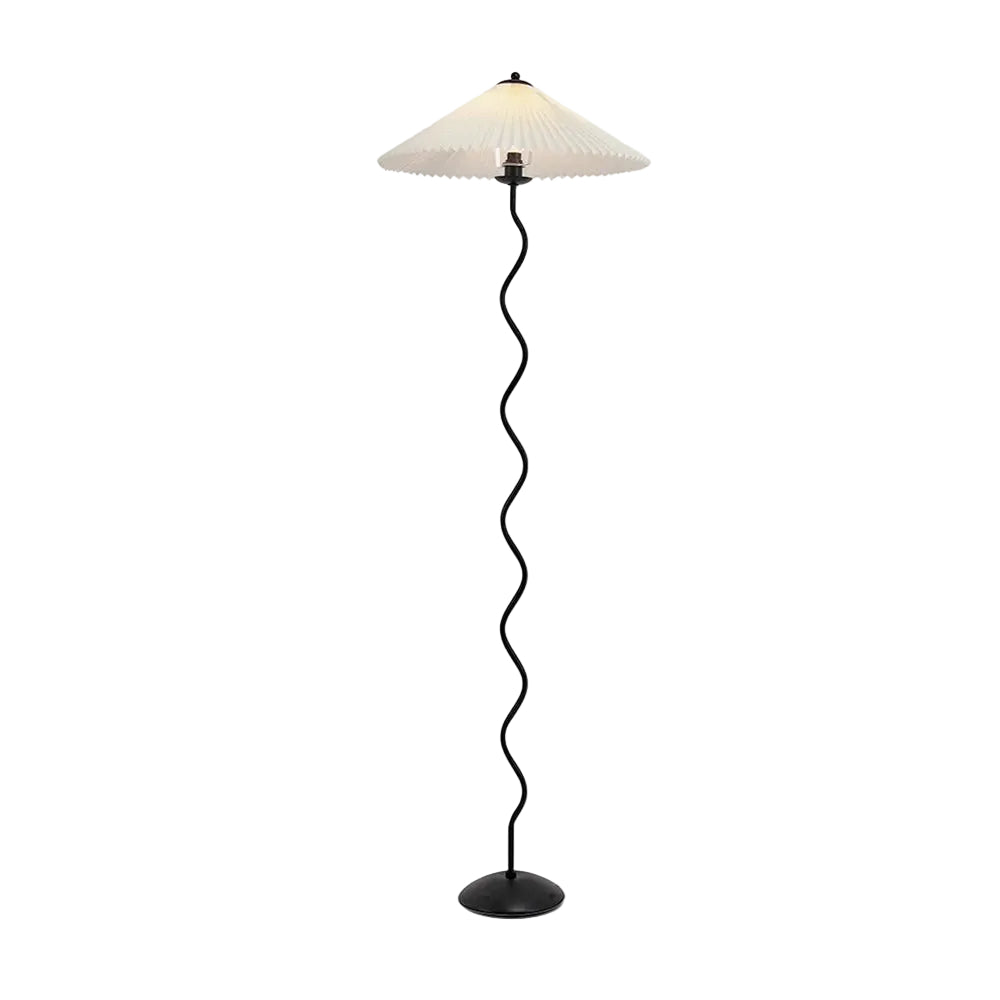 Lampa podłogowa falista Zelko