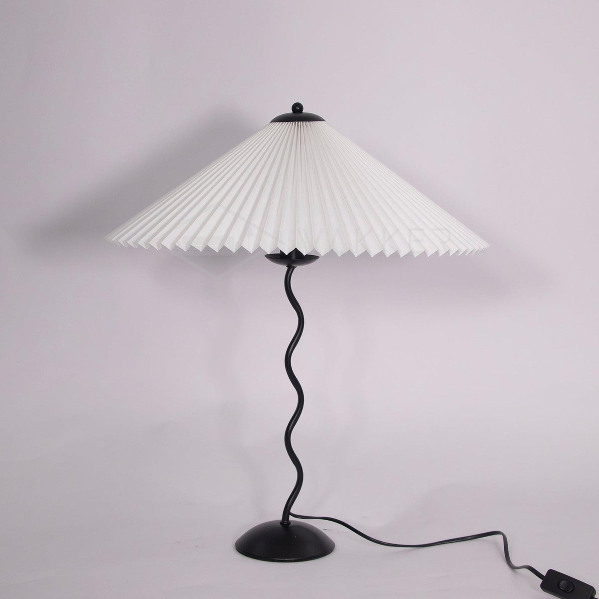 Lampa stołowa falista Rokow