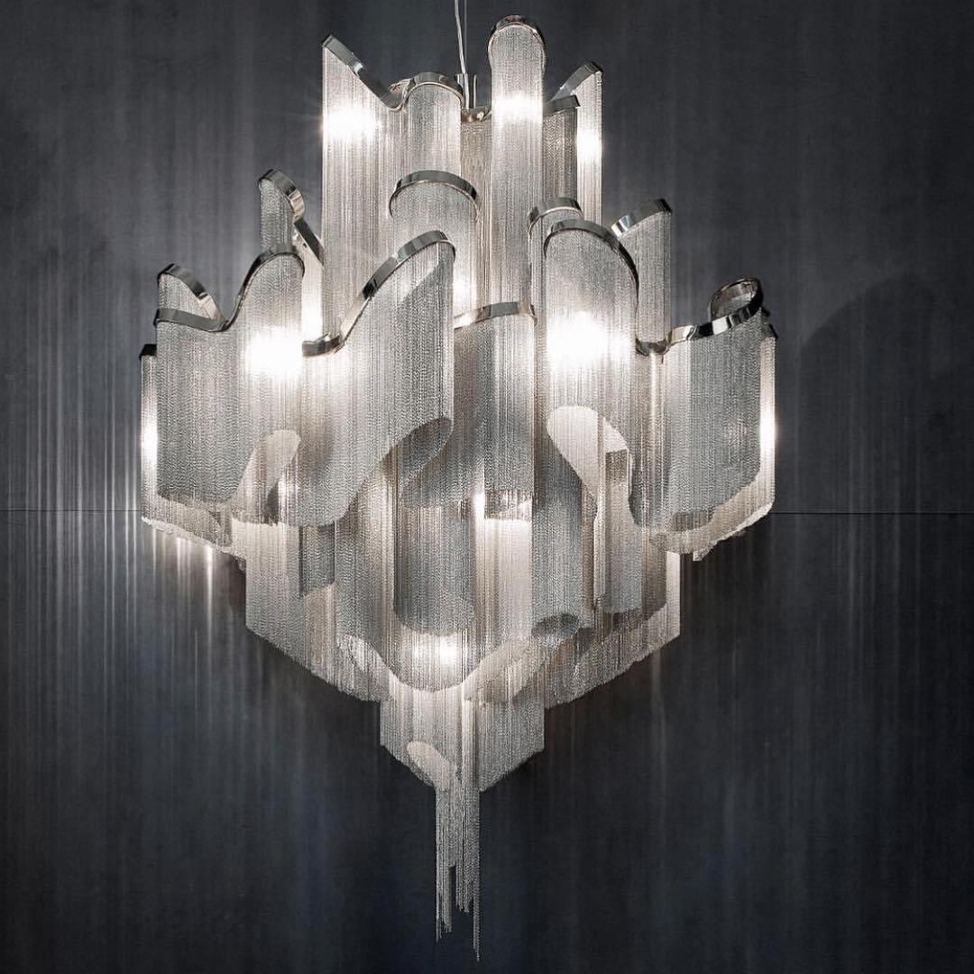 Stream Chain Chandelier – detail 19