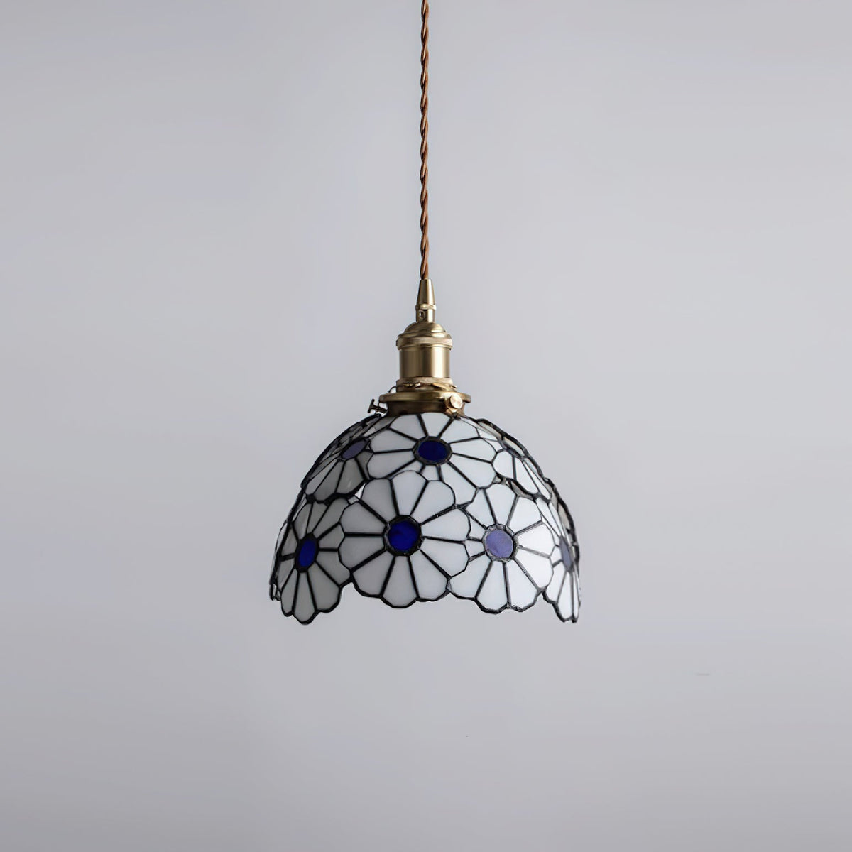 Lampa wisząca kwiatowa Darorow