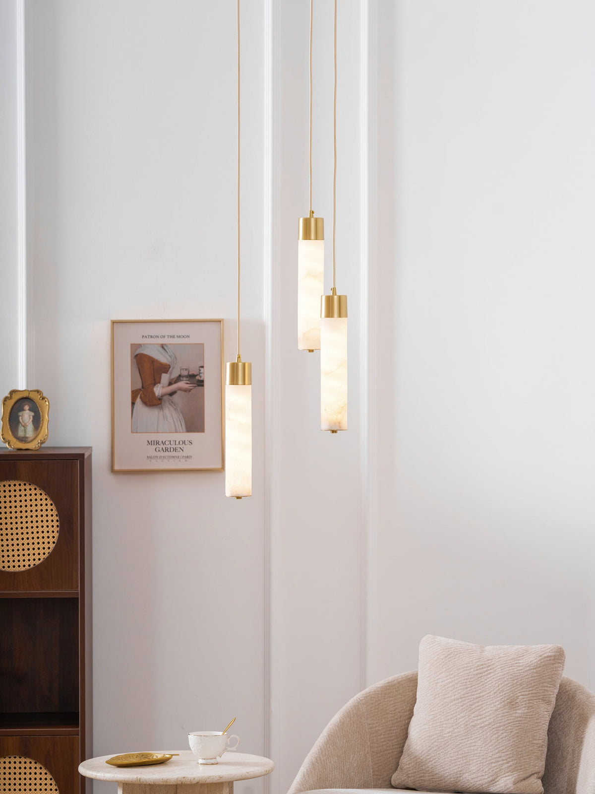 Lampa wisząca tubowa Cora