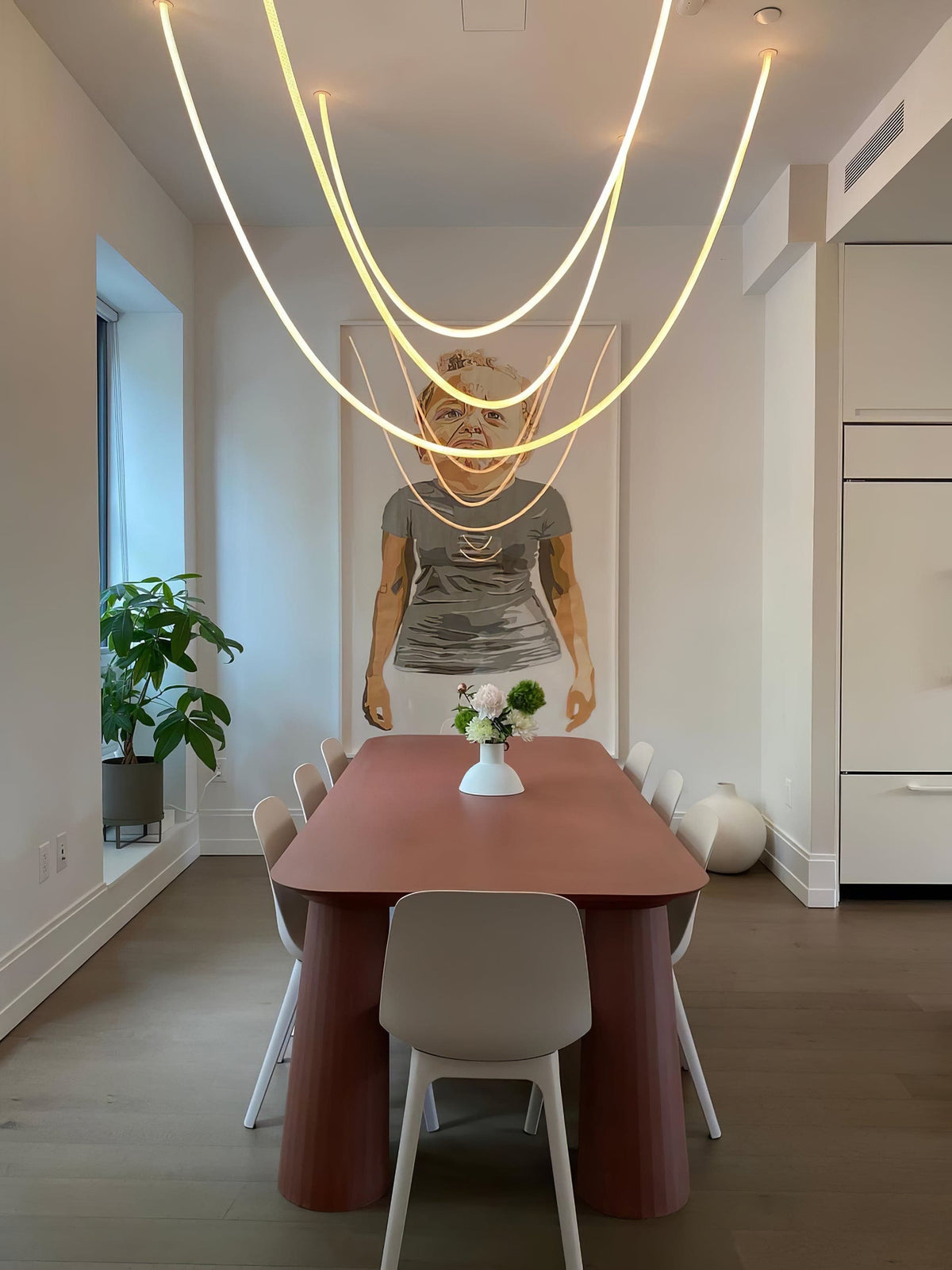 Lampa wisząca liniowa Solevka