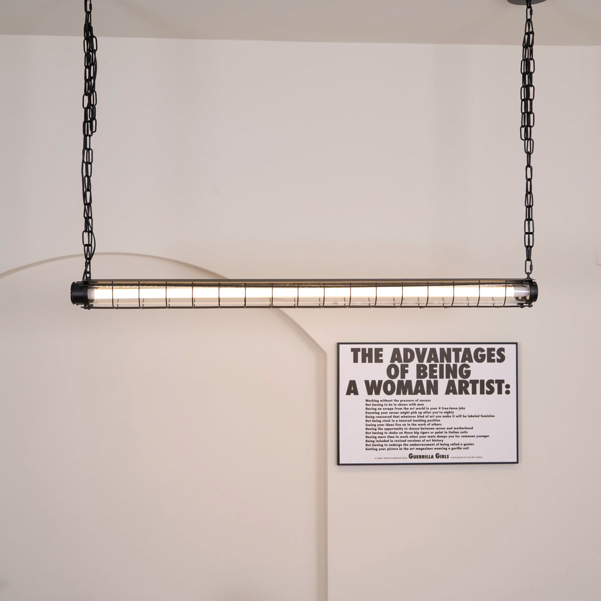 Lampa wisząca liniowa Fenka