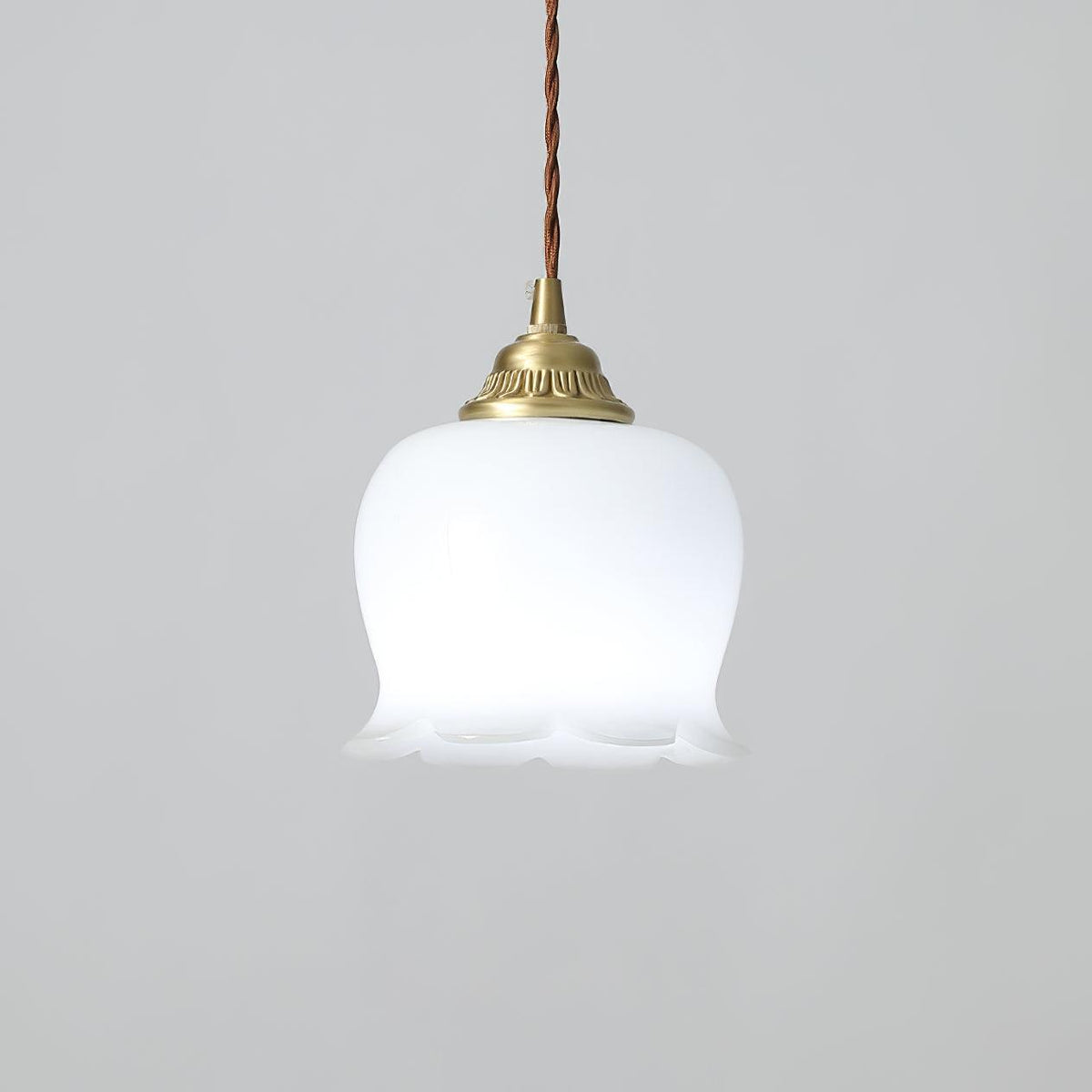 Lampa wisząca kwiatowa Anow