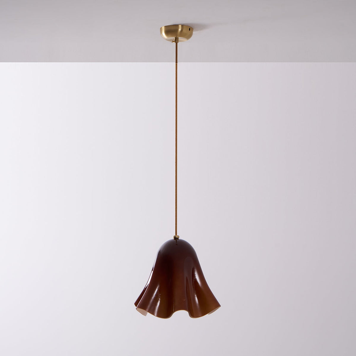 Lampa wisząca kwiatowa Kornna