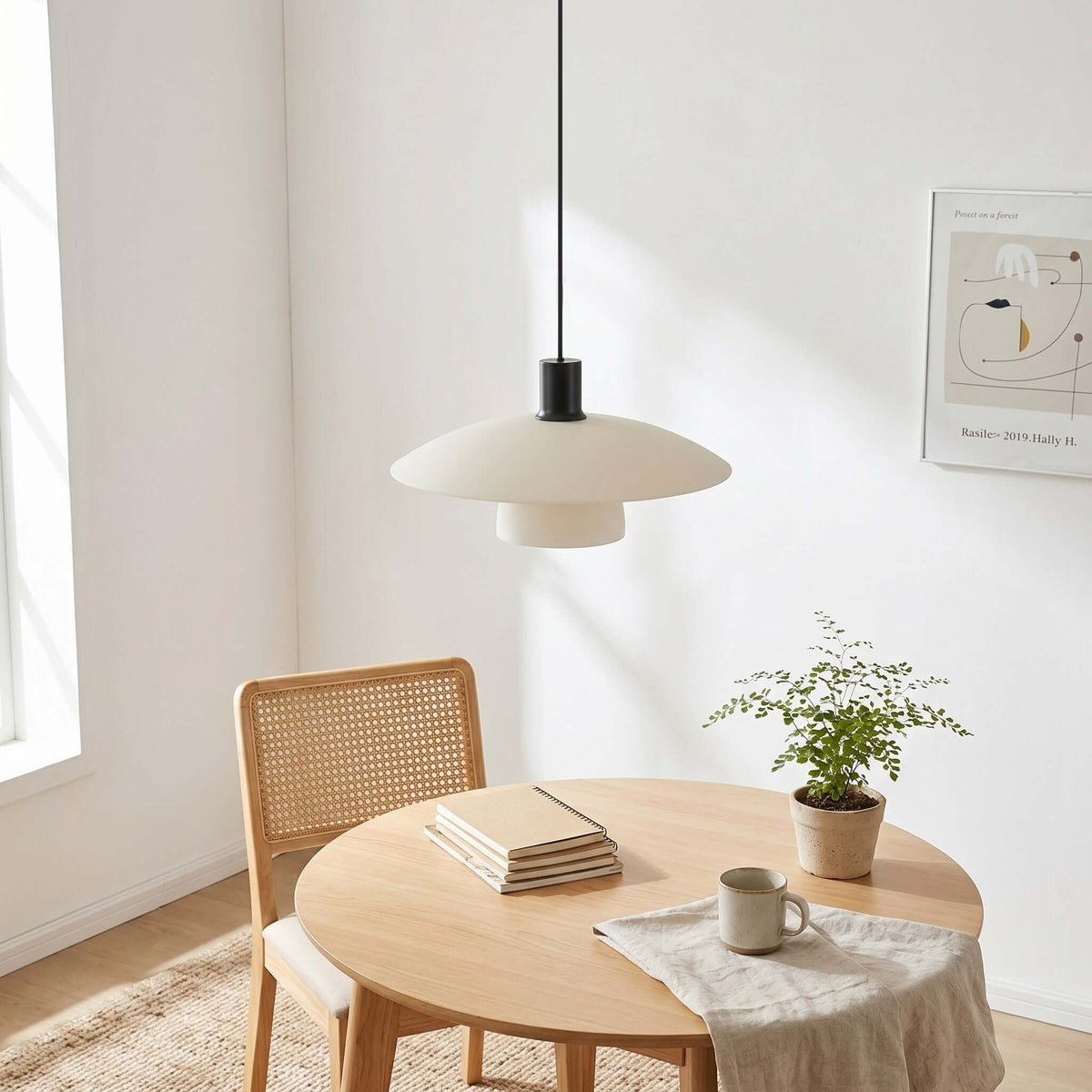 Lampa wisząca okrągła Jarlenro