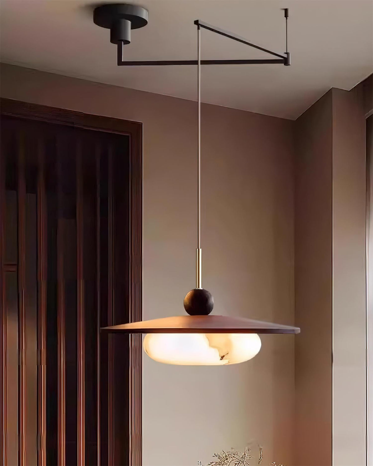 Lampa wisząca regulowana Zanra