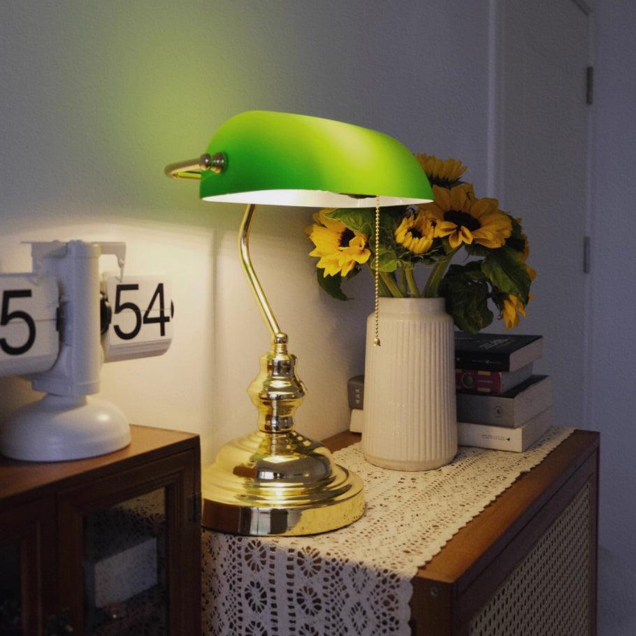 Vintage Bankers Table Lamp – detail 27