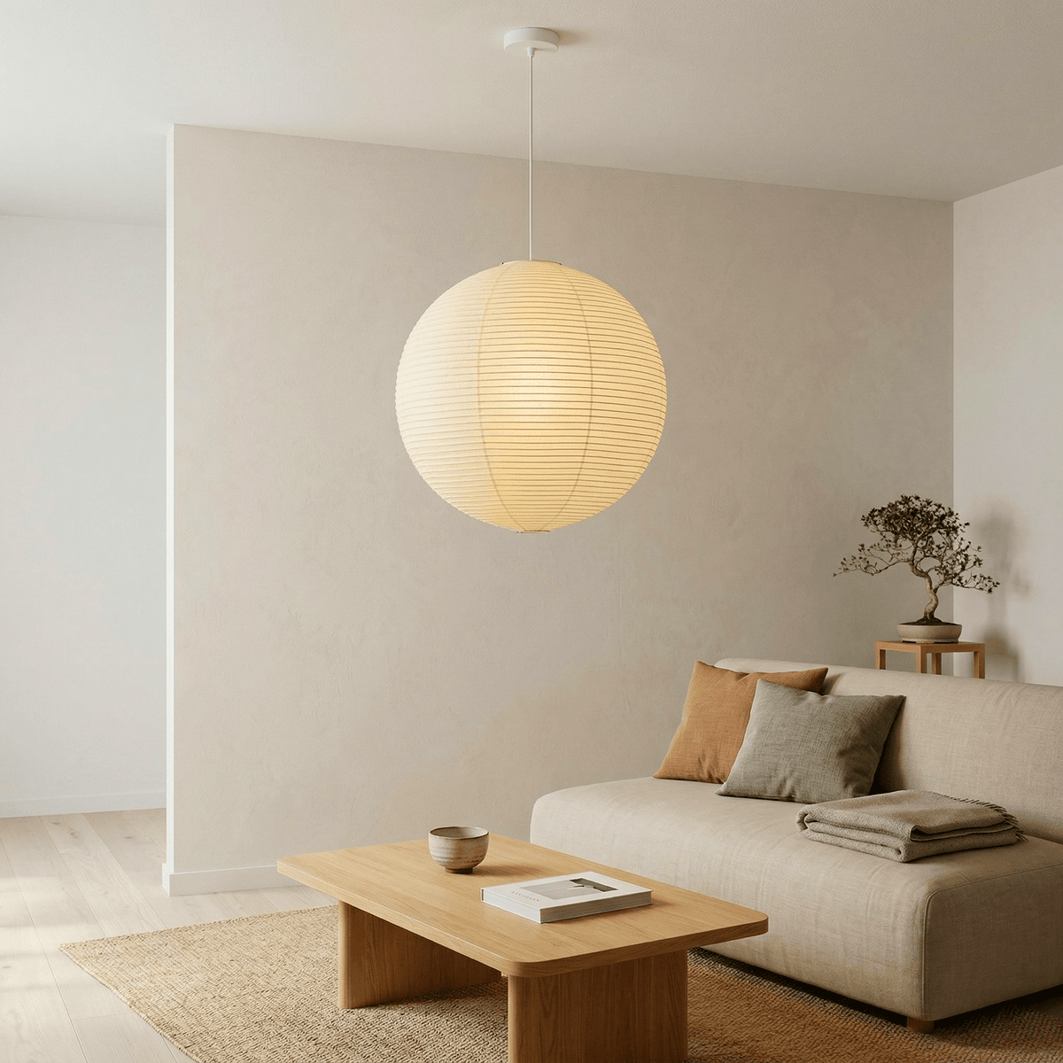 Lampa wisząca kulista Orme
