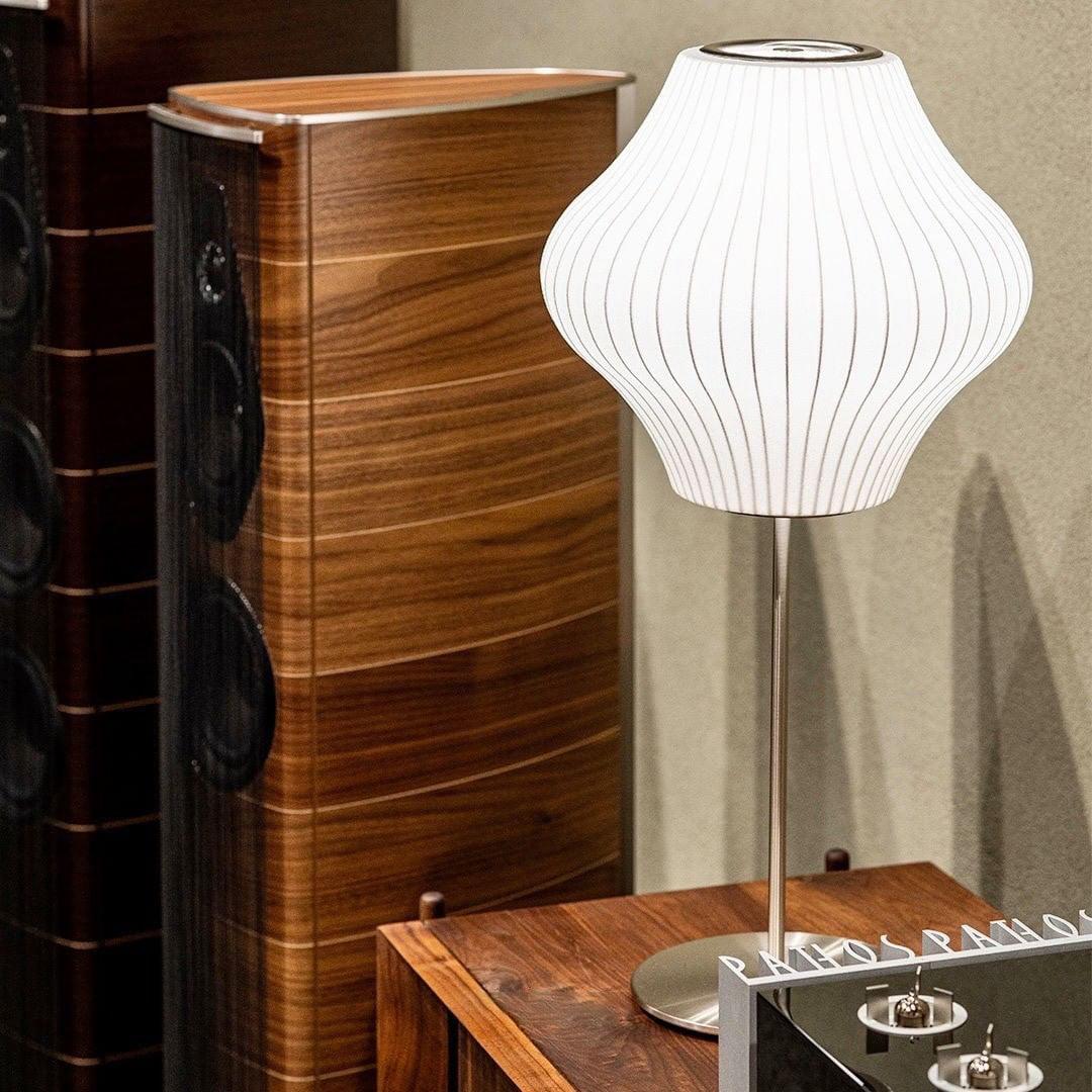 Faux Silk Bubble Table Lamp – detail 19