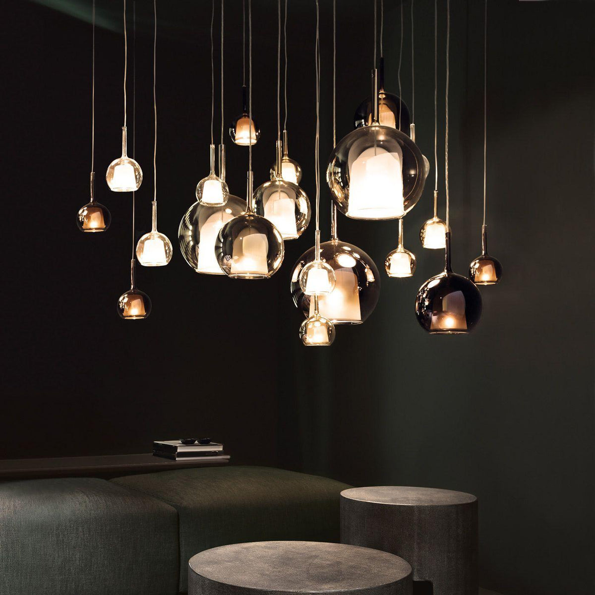 Lampa wisząca kula Nadmiska