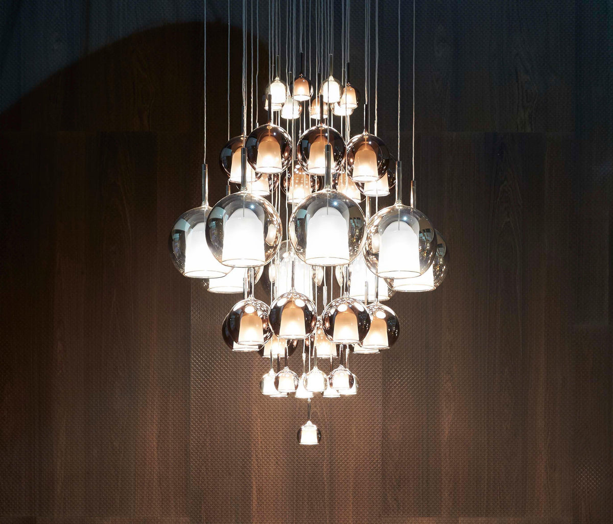 Lampa wisząca kula Nadmiska